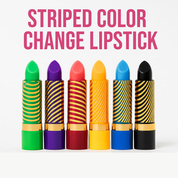STRIPED COLOR CHANGE LIPSTICK