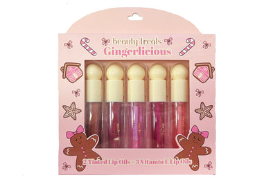 GINGERLICIOUS - 5 PC LIP OIL SET