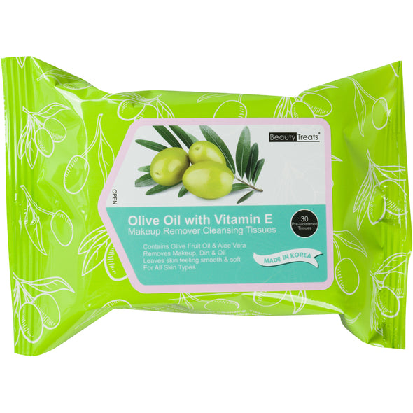OLIVE OIL MAKEUP REMOVER TISSUE