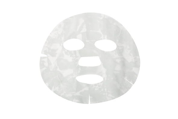 Image of a single facial mask sheet on a white background.