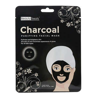 Charcoal Purifying Facial Masks - Beauty Treats