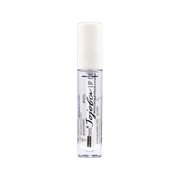 Image of a Beauty Treats natural lip oil bottle.