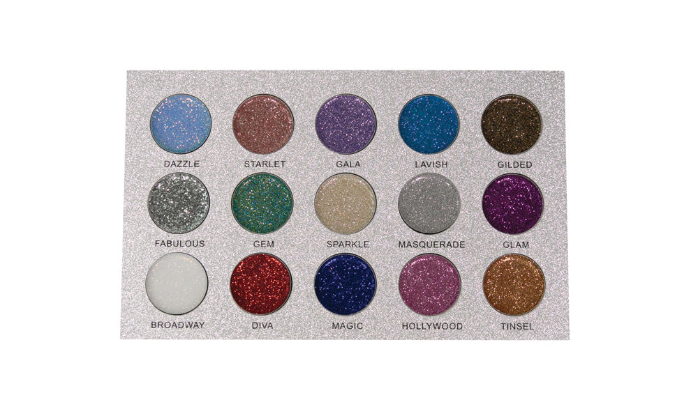 24 Sparkle Eyeshadow Palette - 2nd Love Cosmetics