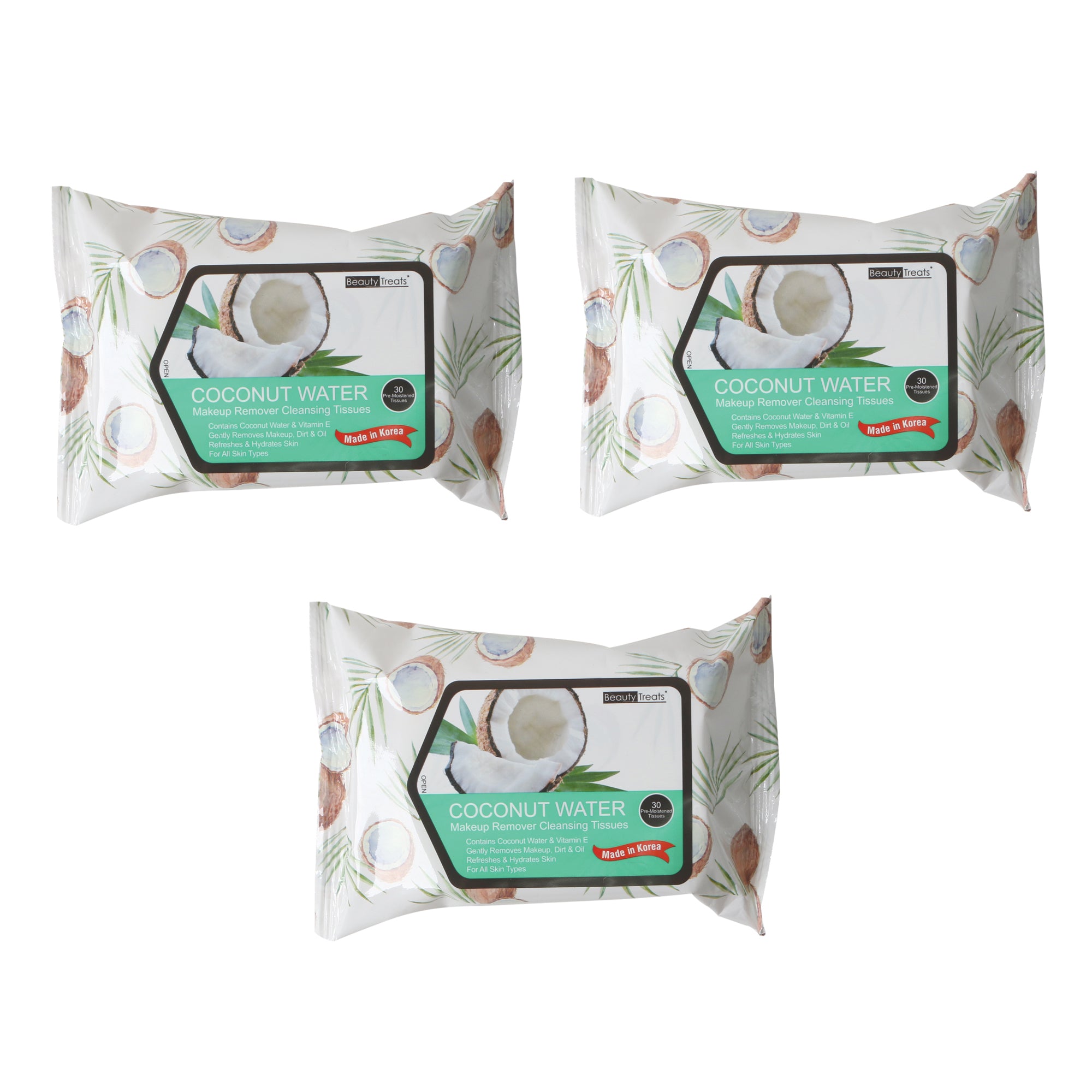 Coconut Water Makeup Remover Tissue